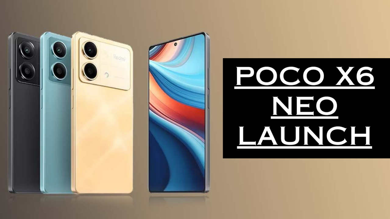 Poco X6 Neo Launch Date in India