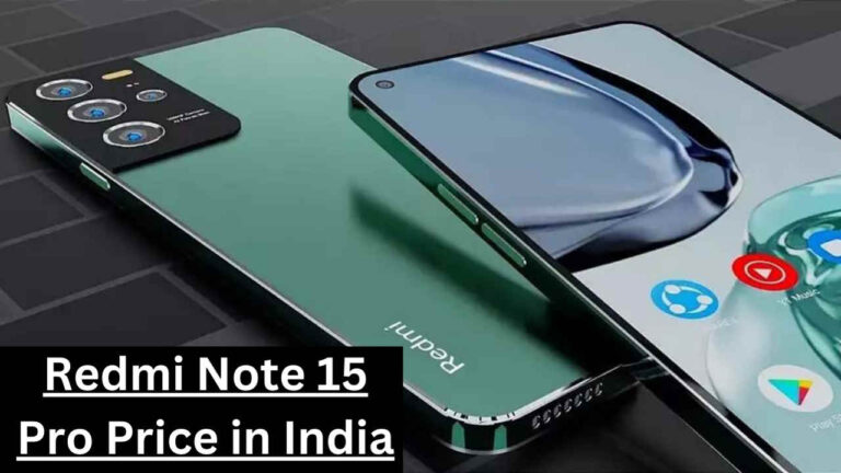 Redmi Note 15 Pro Price in India