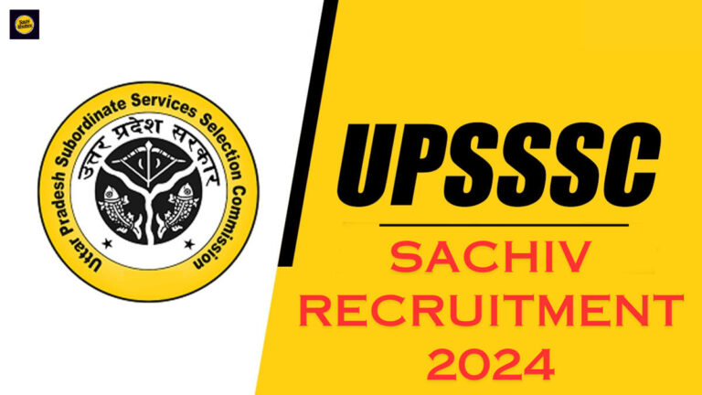 UPSSSC Sachiv Recruitment 2024