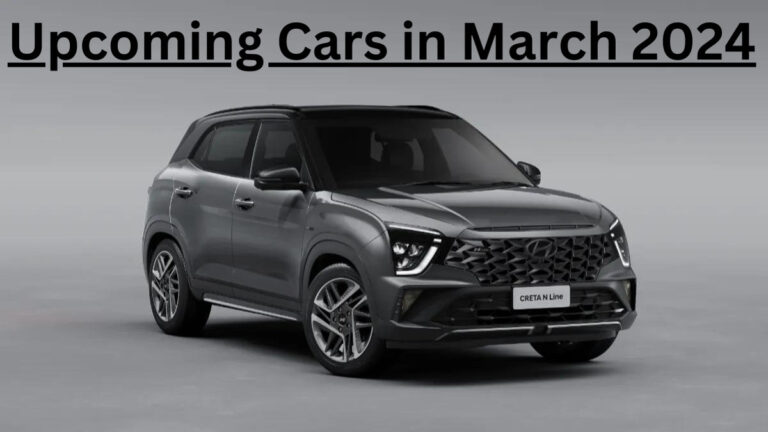 Upcoming Cars in March 2024