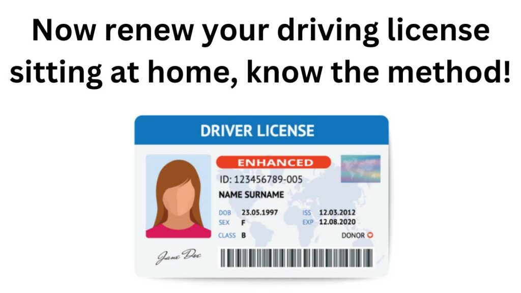 Driving License Renewal Online