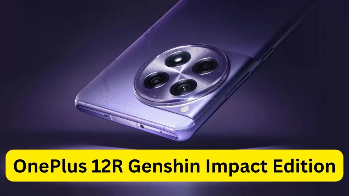 OnePlus 12R Genshin Impact Edition