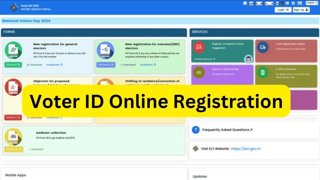 Voter ID Online Registration