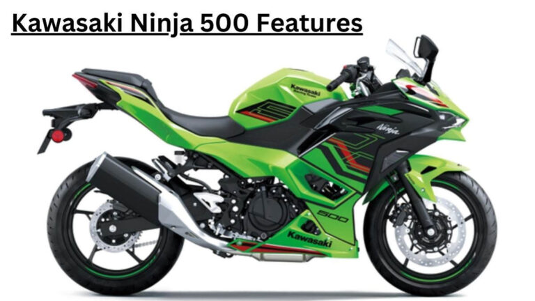 Kawasaki Ninja 500 Features