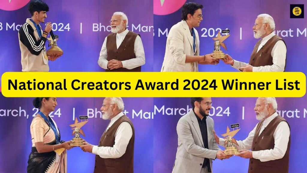 National Creators Award 2024 Winner List