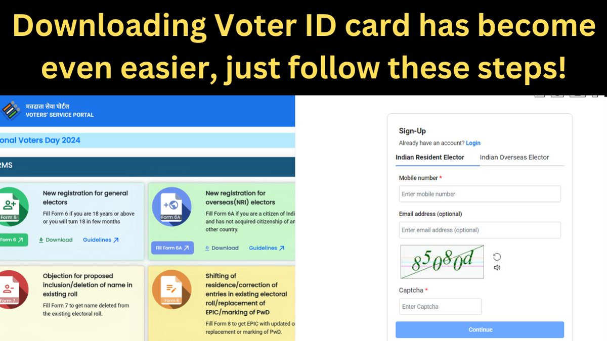 Voter ID card Online