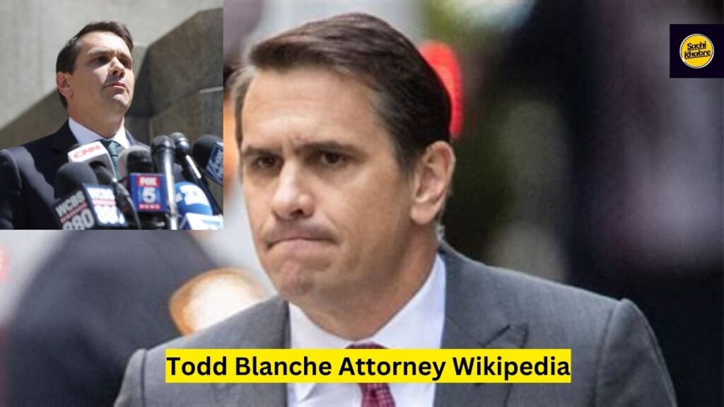 Todd Blanche Attorney Wikipedia